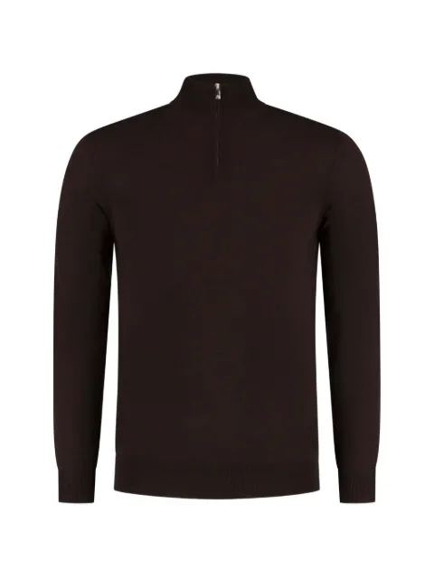 Marco Pescarolo quarter-zip knitted sweater