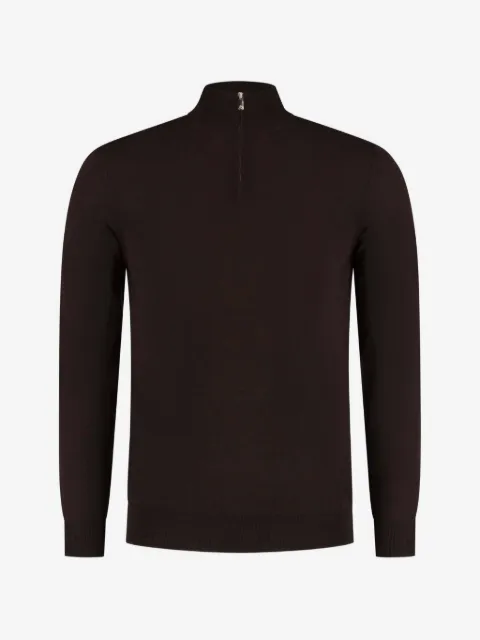 Marco Pescarolo quarter-zip knitted sweater