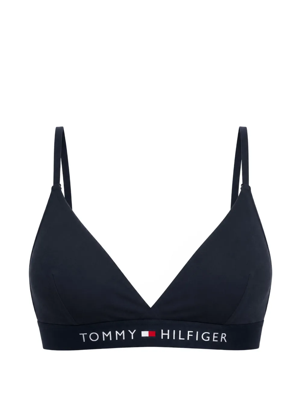 Tommy Hilfiger Top bikini Original Logo - Blu