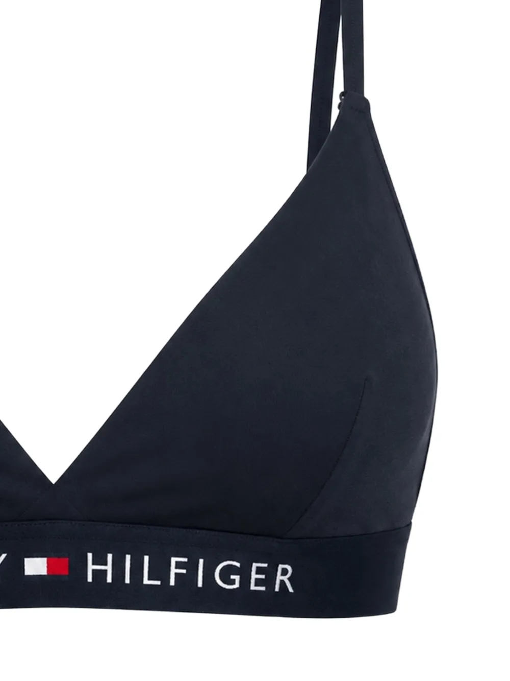 Tommy Hilfiger Original Logo bralette bikinitop Blauw