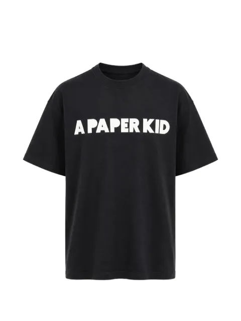A Paper Kid logo-print crew-neck T-shirt