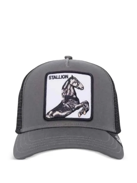 GOORIN BROS embroidered-patch mesh-panels cap
