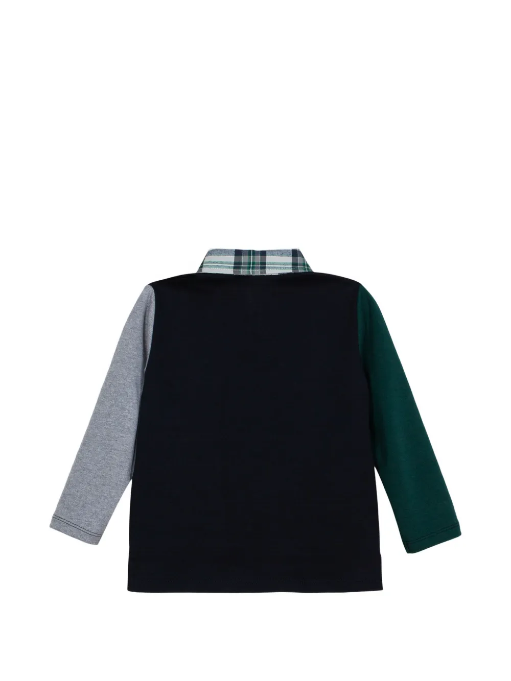 Patachou Poloshirt met colourblocking Blauw