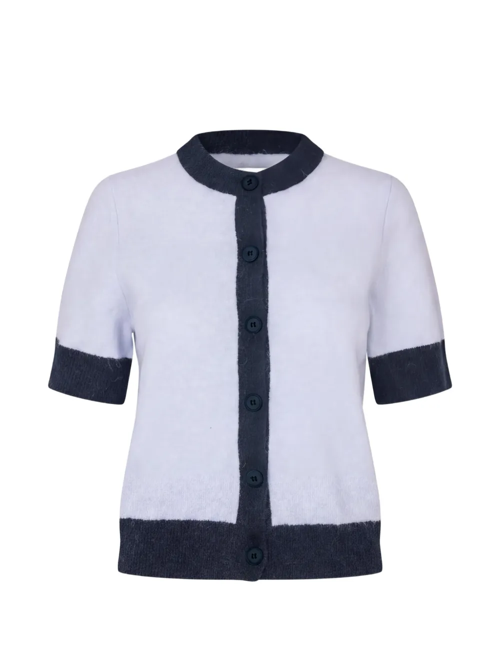 SAMSOE SAMSOE Sanoura round-neck cardigan - Grau