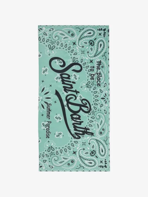MC2 Saint Barth Aidan paisley-print beach towel