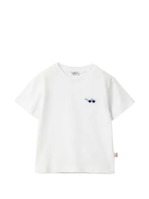 Il Gufo embroidered press-stud T-shirt