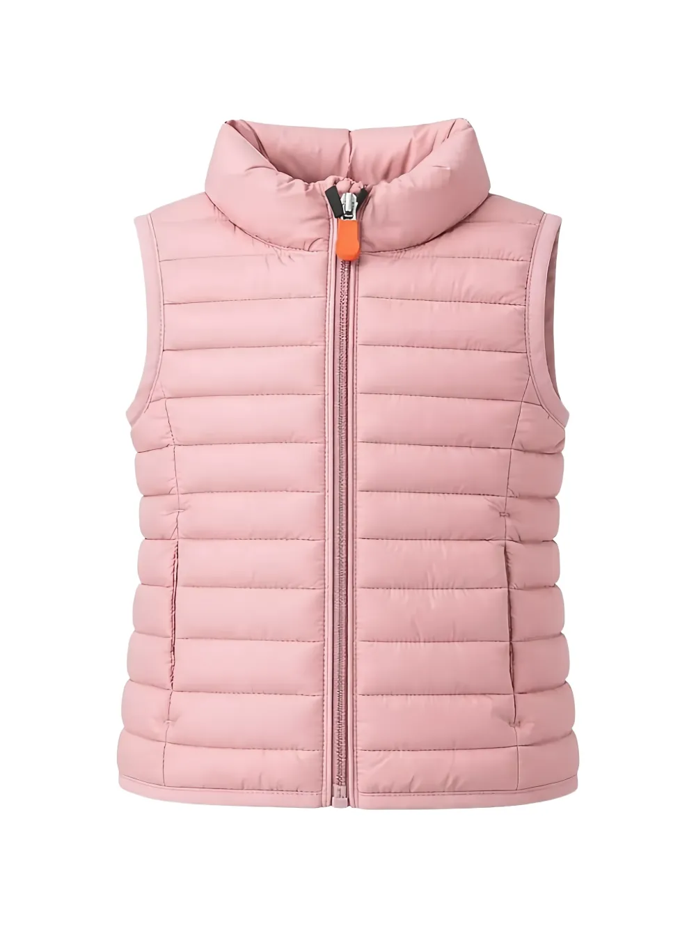 Save The Duck Kids quilted padded gilet - Rosa
