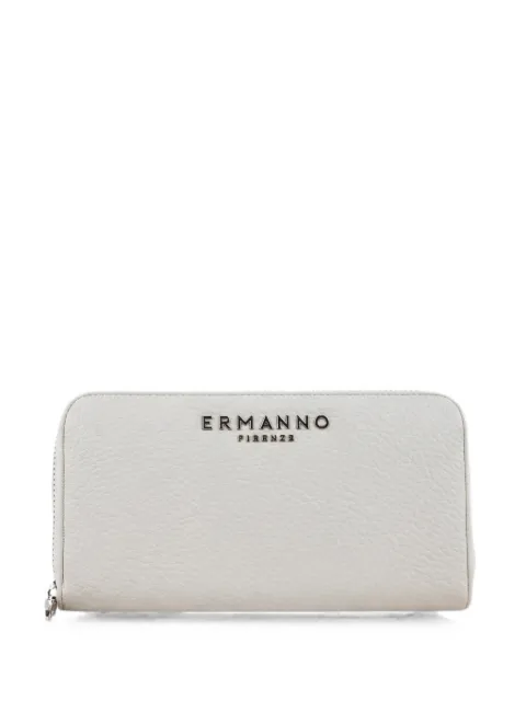 ERMANNO FIRENZE  logo-plaque zip-around wallet