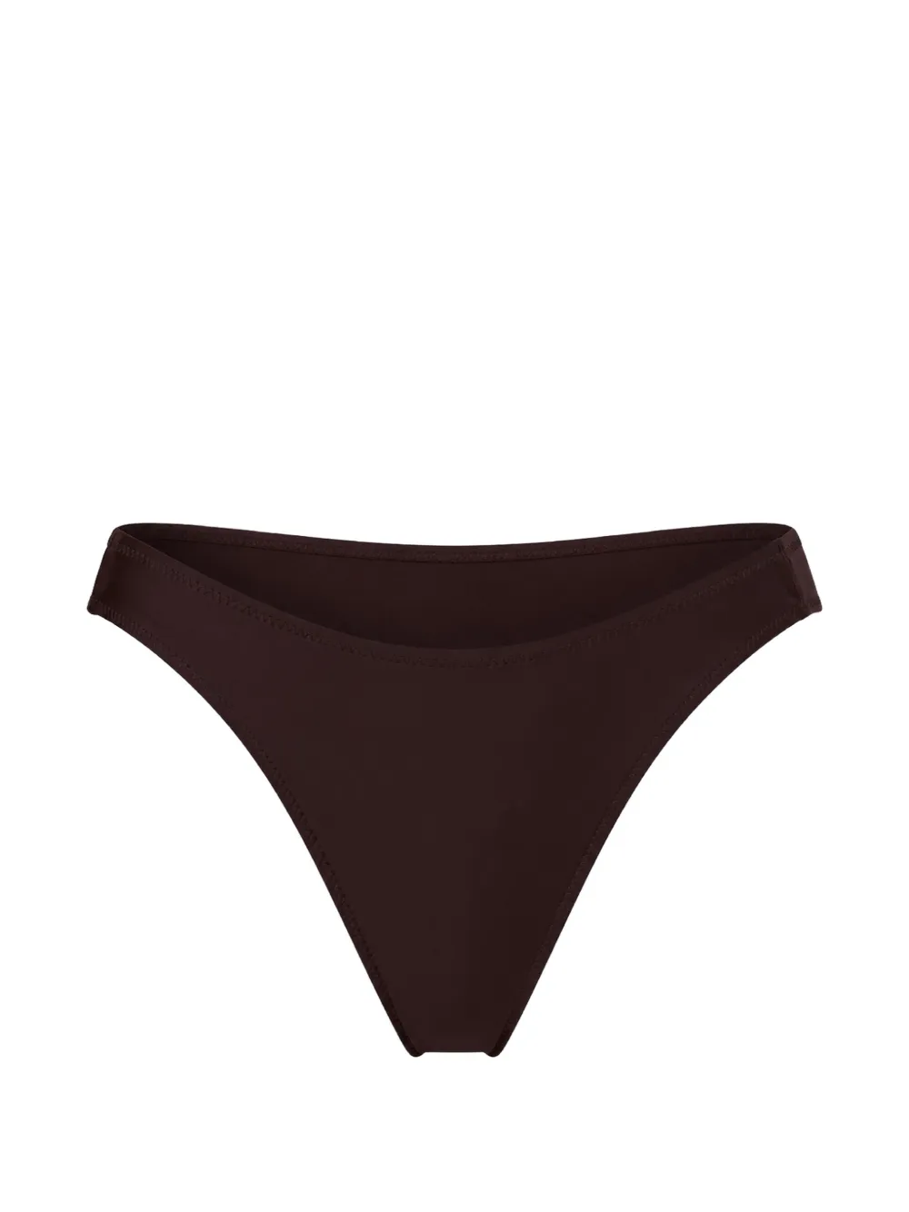 Gottex Satin Touch mid-rise bikini bottoms - Braun