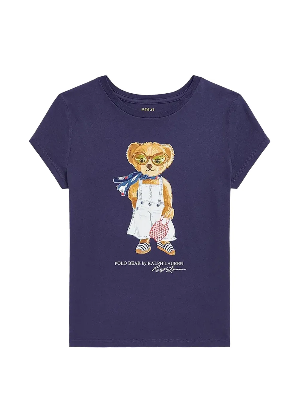 POLO RALPH LAUREN KIDS Polo Bear T-shirt - Blu