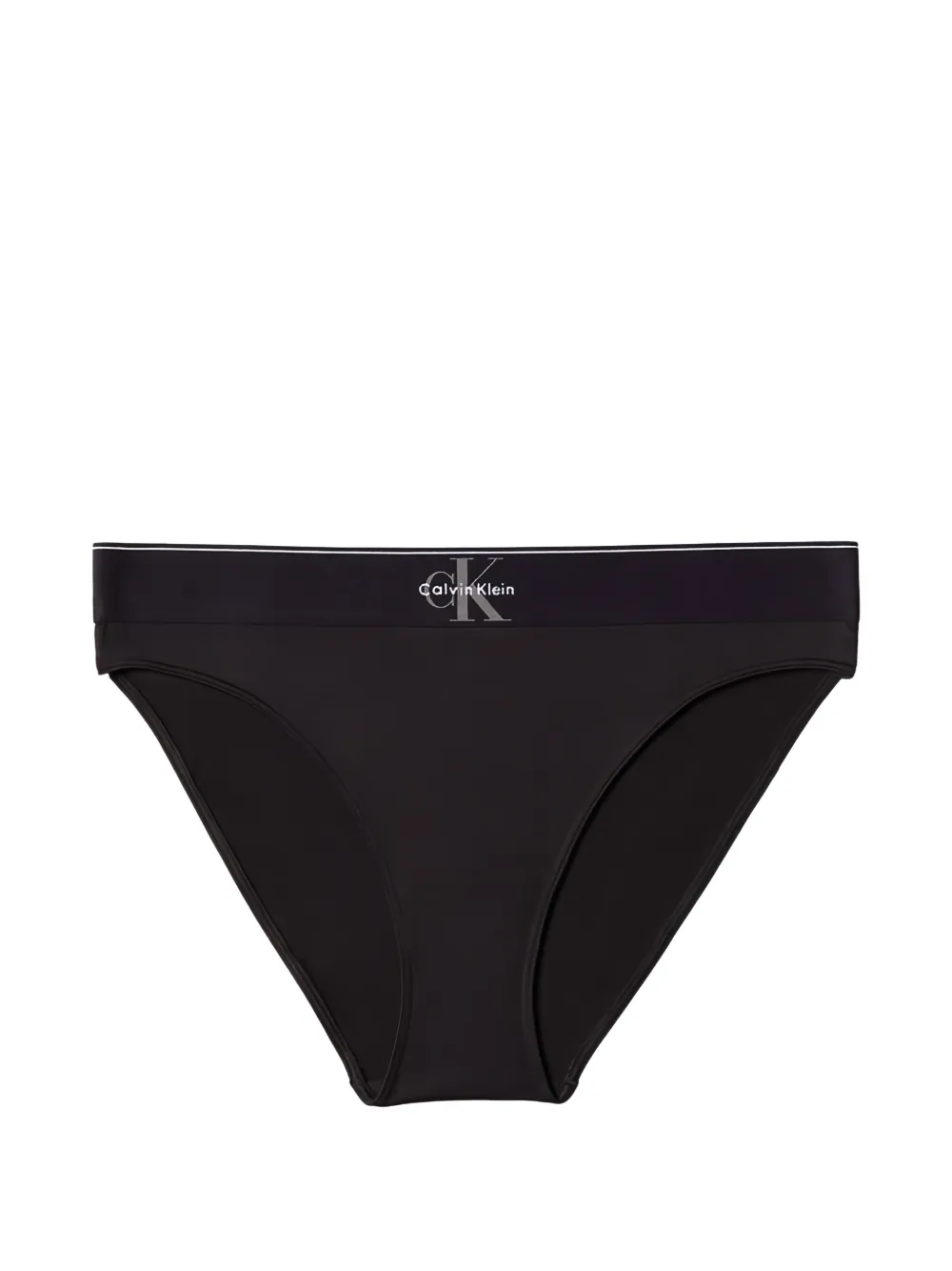Calvin Klein logo-waistband briefs - Schwarz