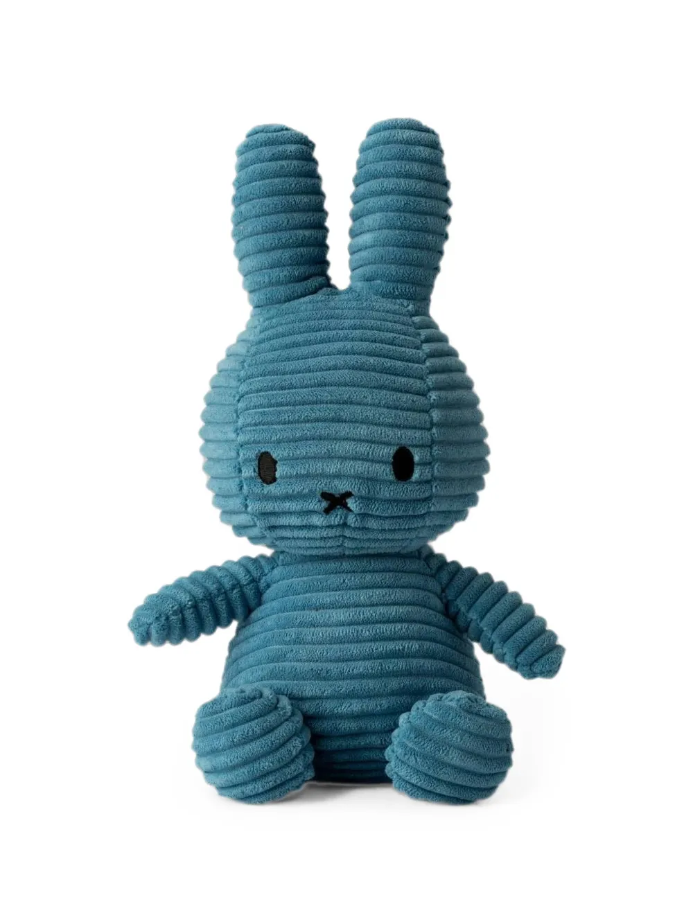 BON TON TOYS peluche Miffy en velours côtéle - Bleu