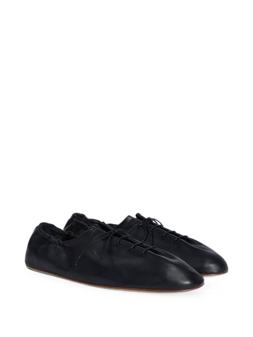 Kenzo Ballet leren derby schoenen Zwart