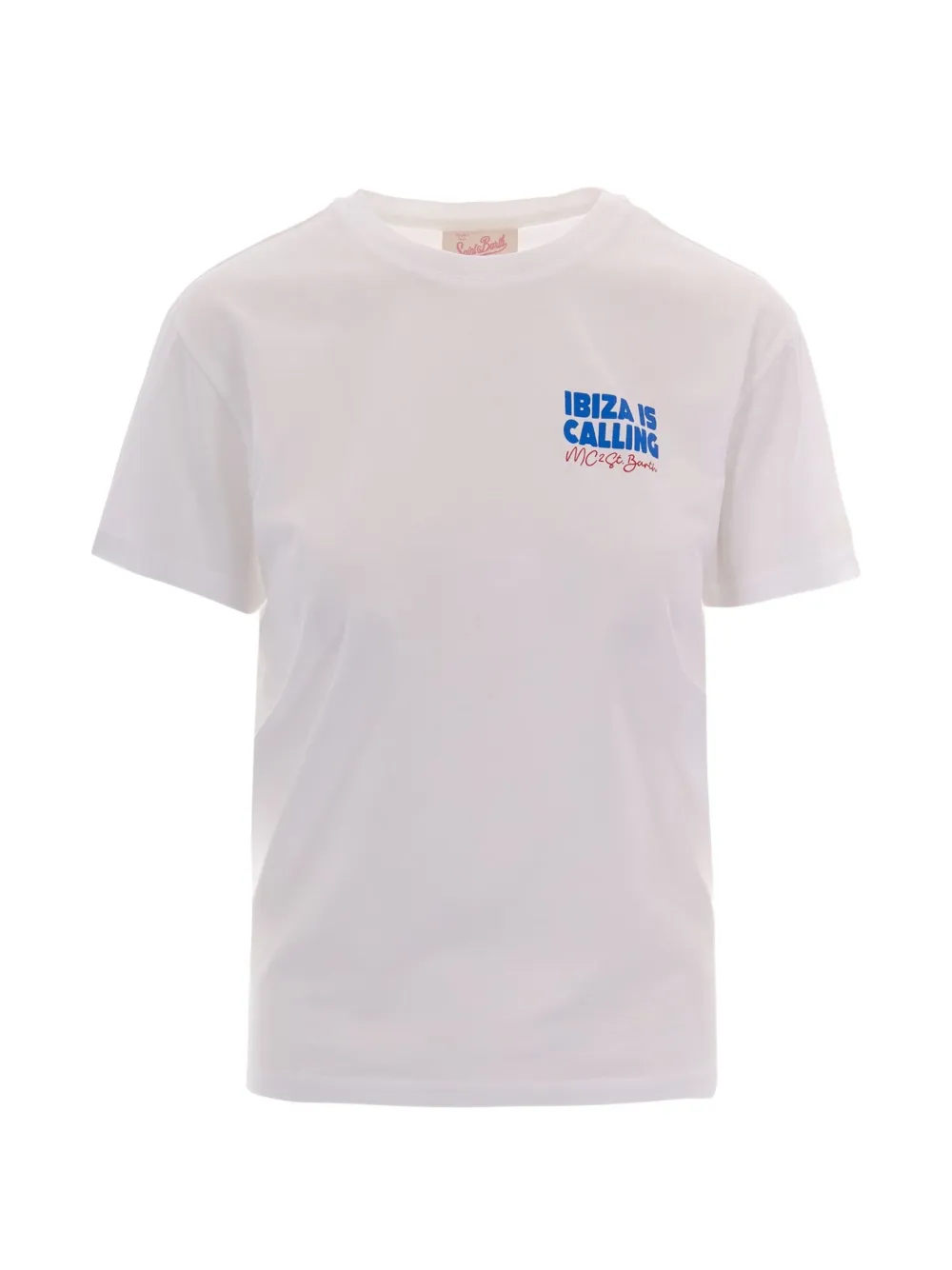 MC2 Saint Barth Emilie Ibiza Calling T-Shirt Wit