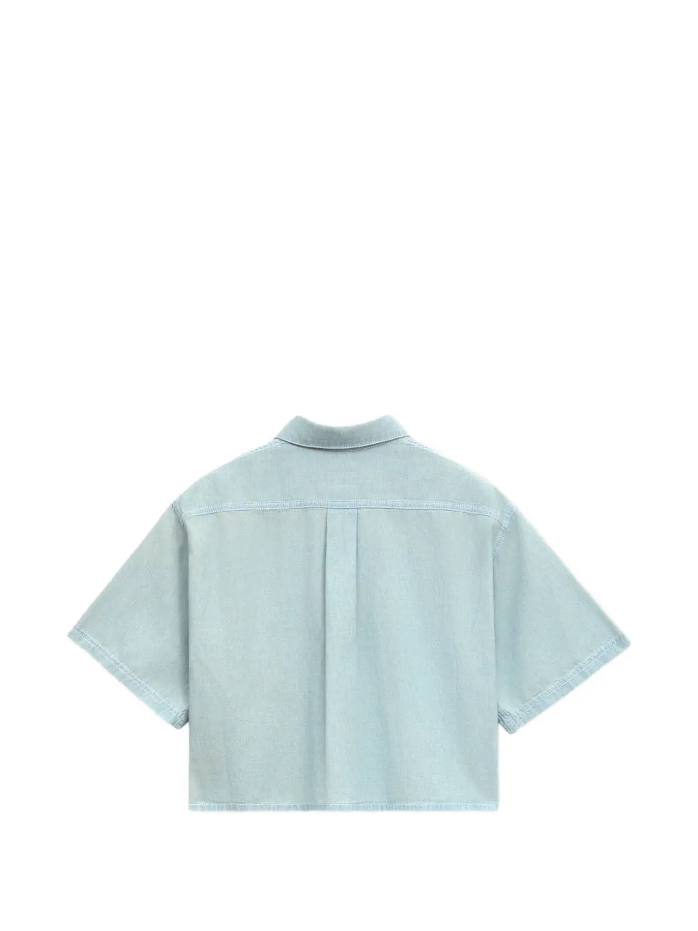 Kenzo Sounds overhemd met korte mouwen Blauw
