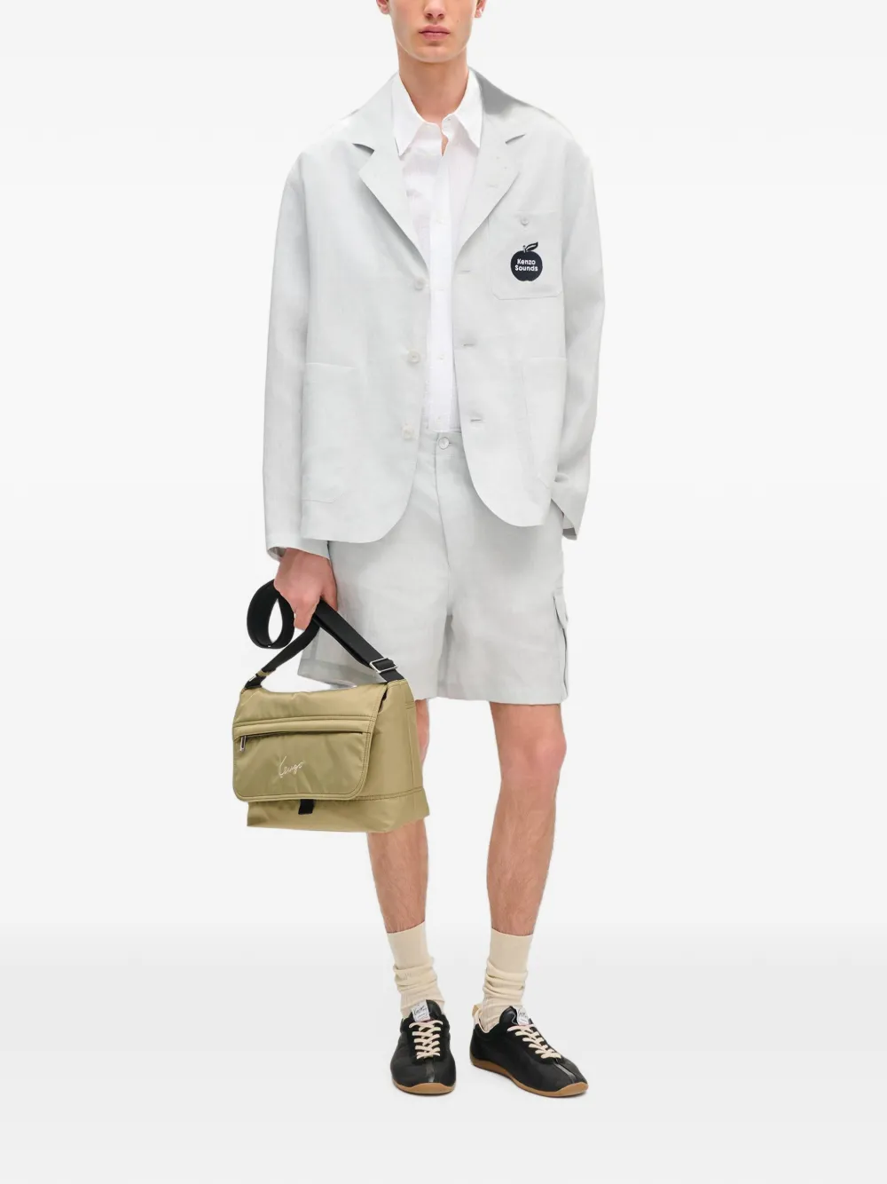 Kenzo Cargo shorts Grijs