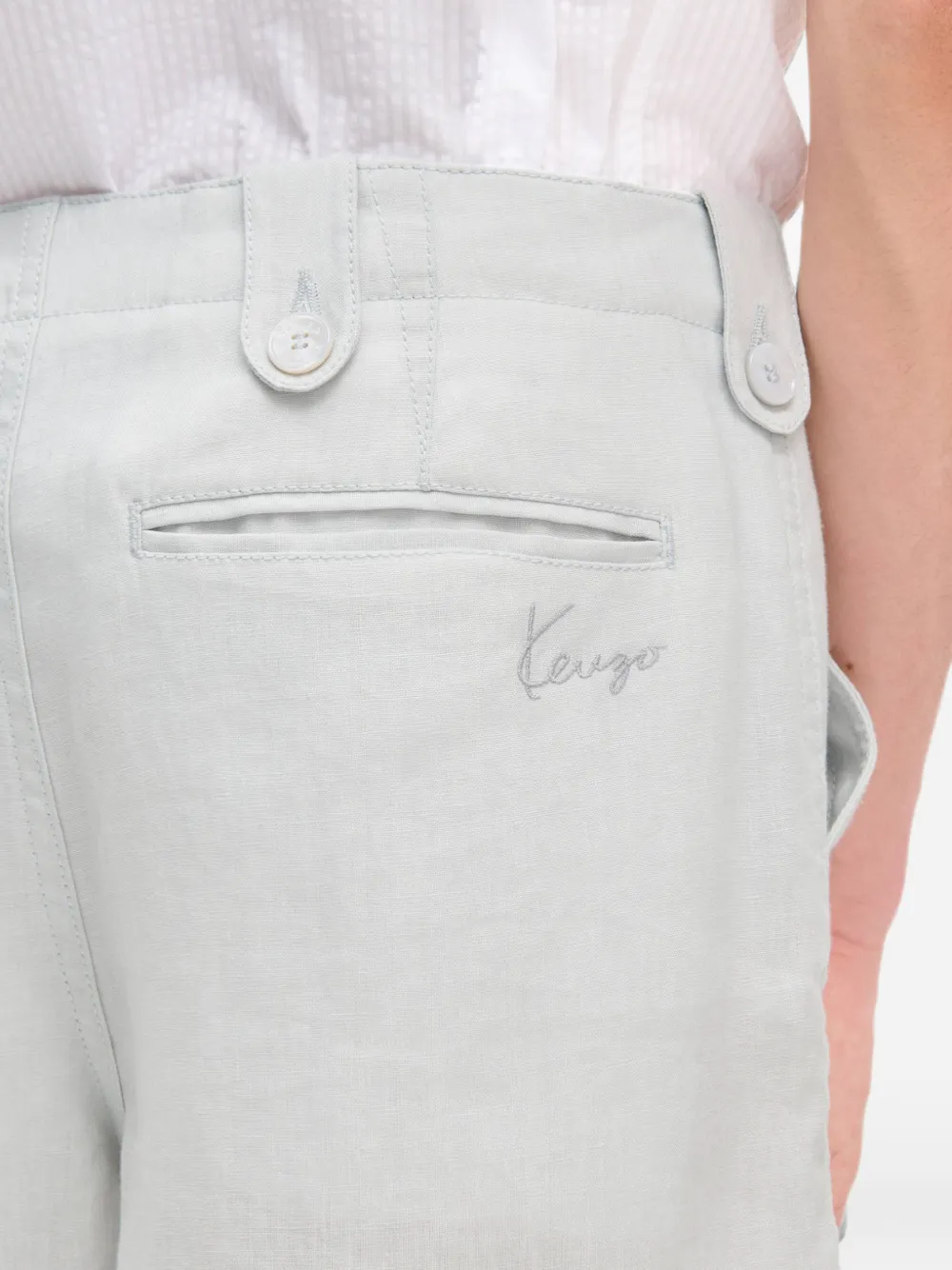 Kenzo Cargo shorts Grijs