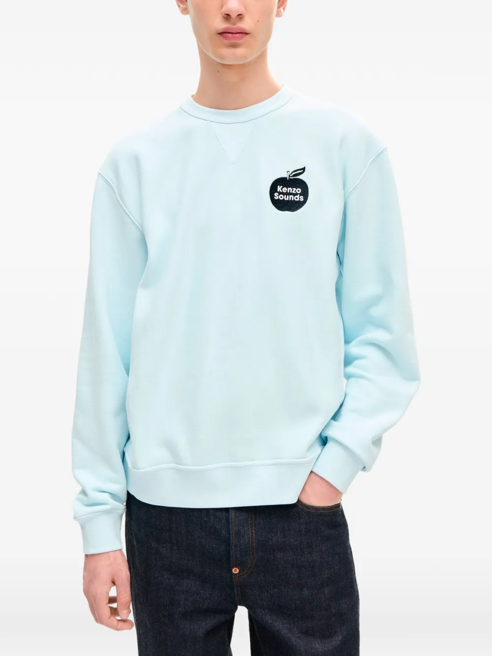 Kenzo Sounds sweater Blauw