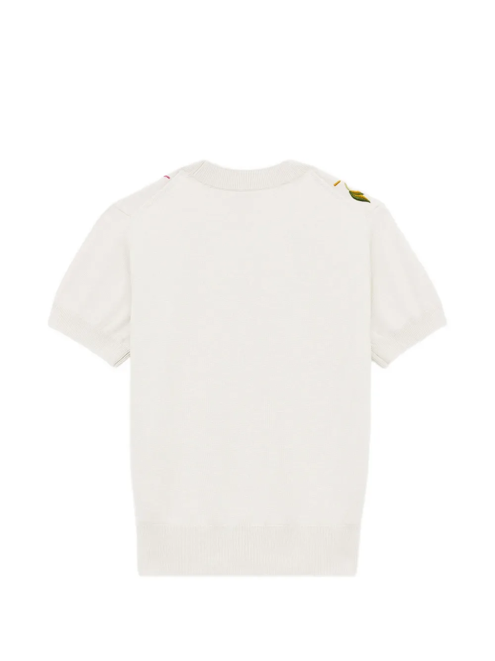 Kenzo Wildflower trui met korte mouwen Beige