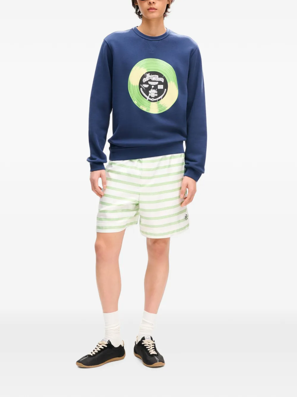 Kenzo Sounds sweater met print Blauw