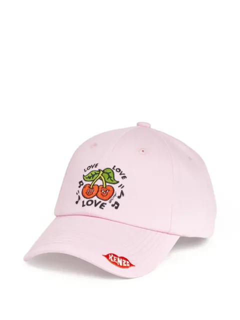 Kenzo KENZO Loves embroidered 6-panel cap