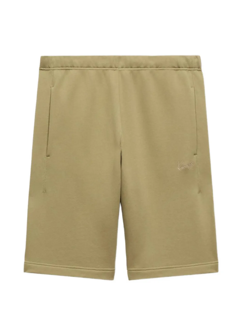 Kenzo Shorts sportivi con ricamo - Verde