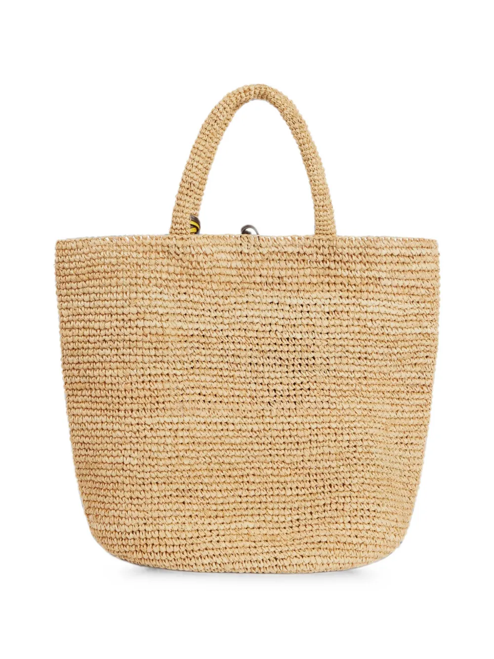 Kenzo Grote Barket Signature shopper met borduurwerk Beige
