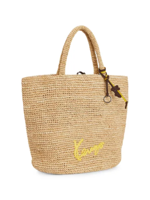 Kenzo large Barket Signature-embroidered tote bag