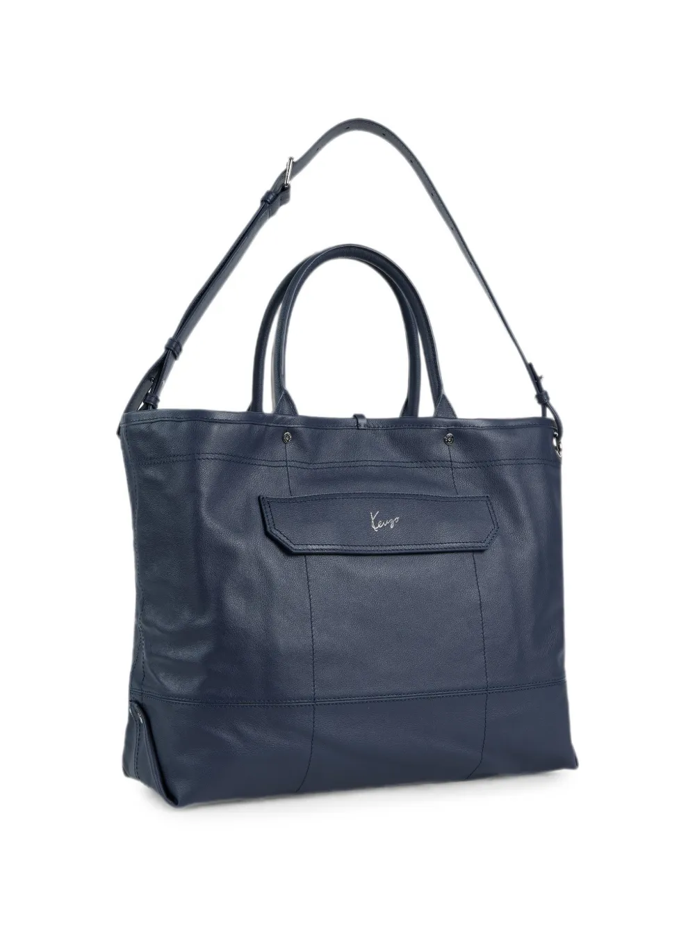 Kenzo Grote Utility omkeerbare shopper Blauw