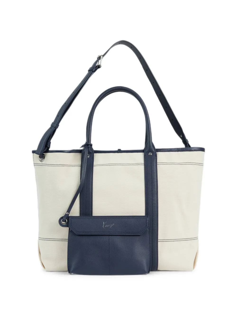 Kenzo Grote Utility omkeerbare shopper Blauw
