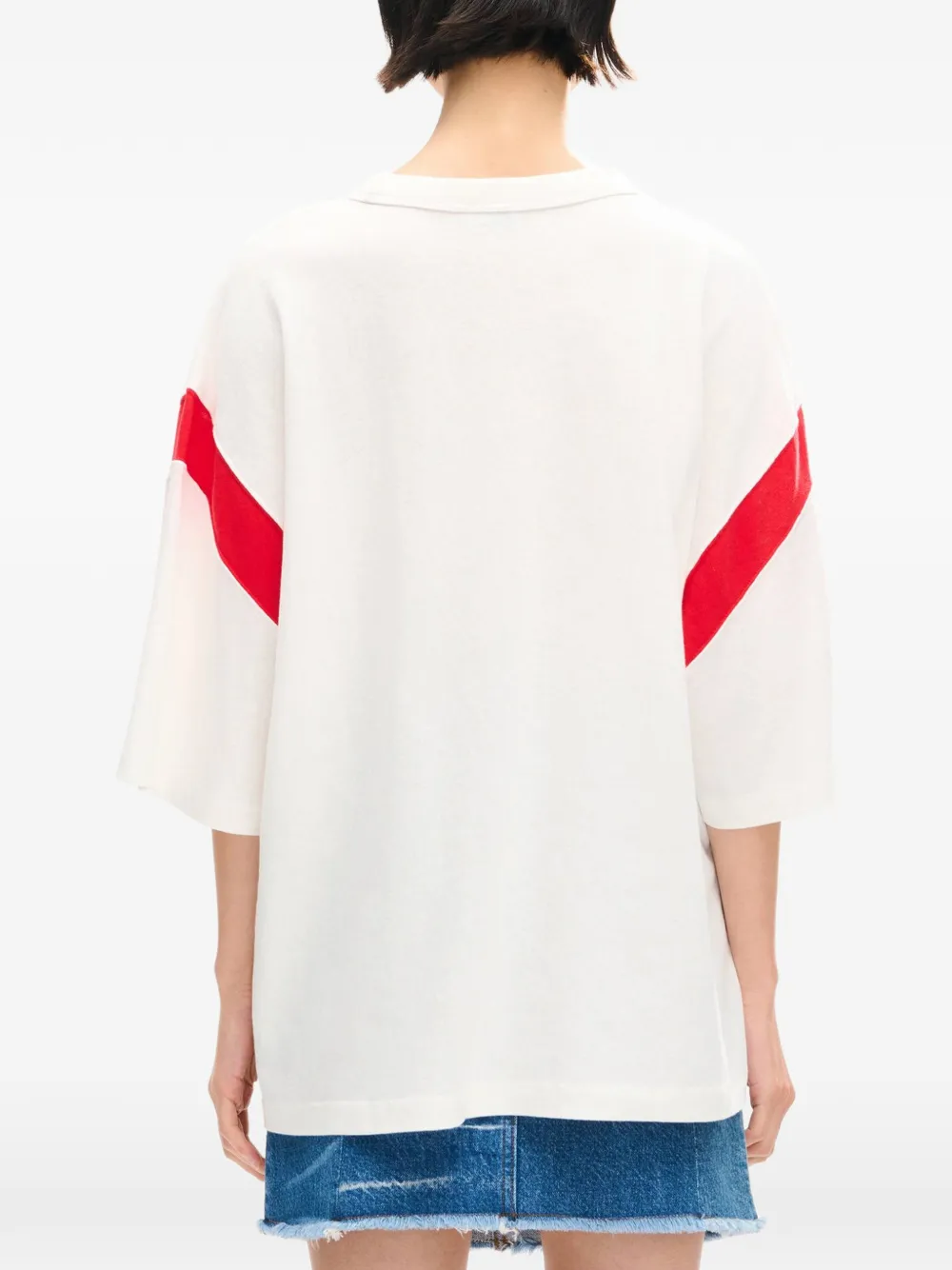 Kenzo Sounds T-shirt met vinyl patroon Wit