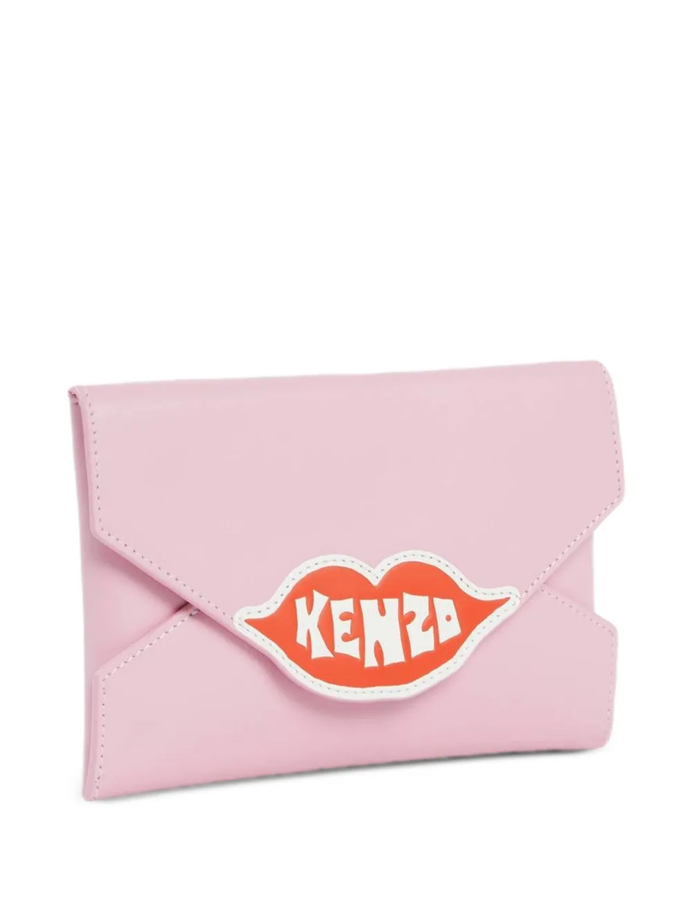 Kenzo Loves leren buidel Roze