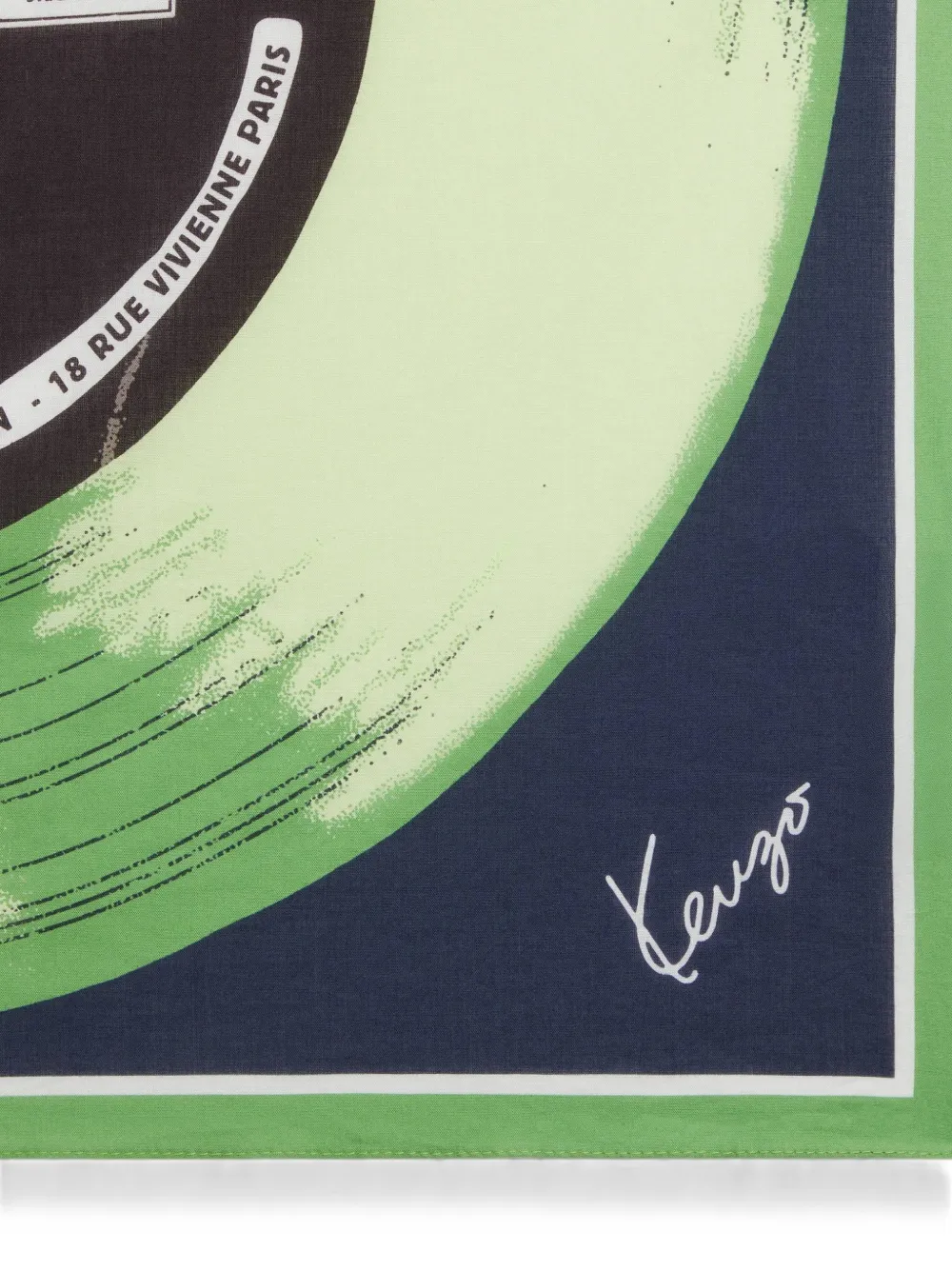 Kenzo Sounds bandana sjaal Blauw