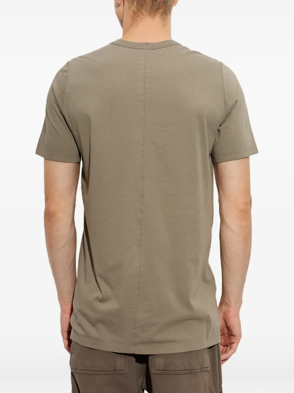 Rick Owens T-shirt met ronde hals Beige