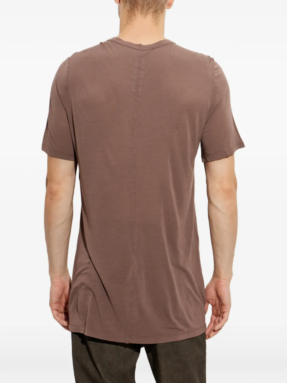 Rick Owens T-shirt met ronde hals Bruin