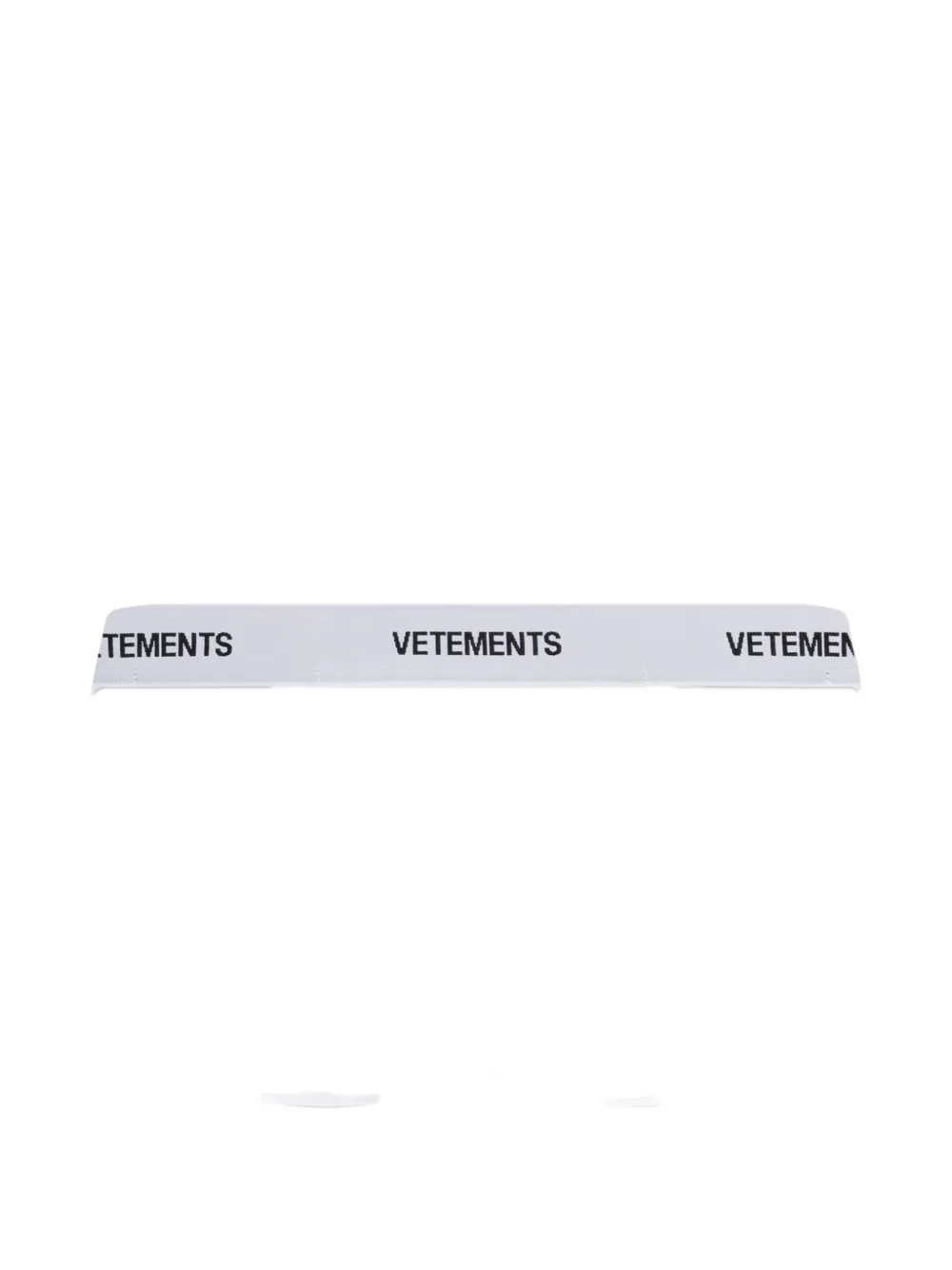VETEMENTS logo-waistband jockstraps - Weiß
