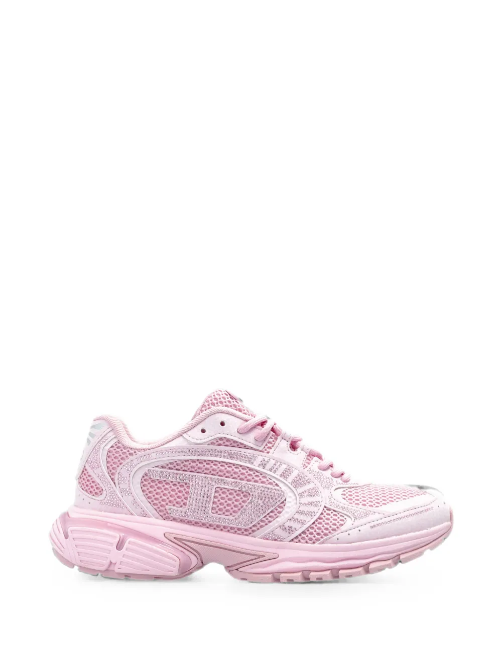Diesel S-PRO-V-DENSE LOW mesh-panelled sneakers Roze