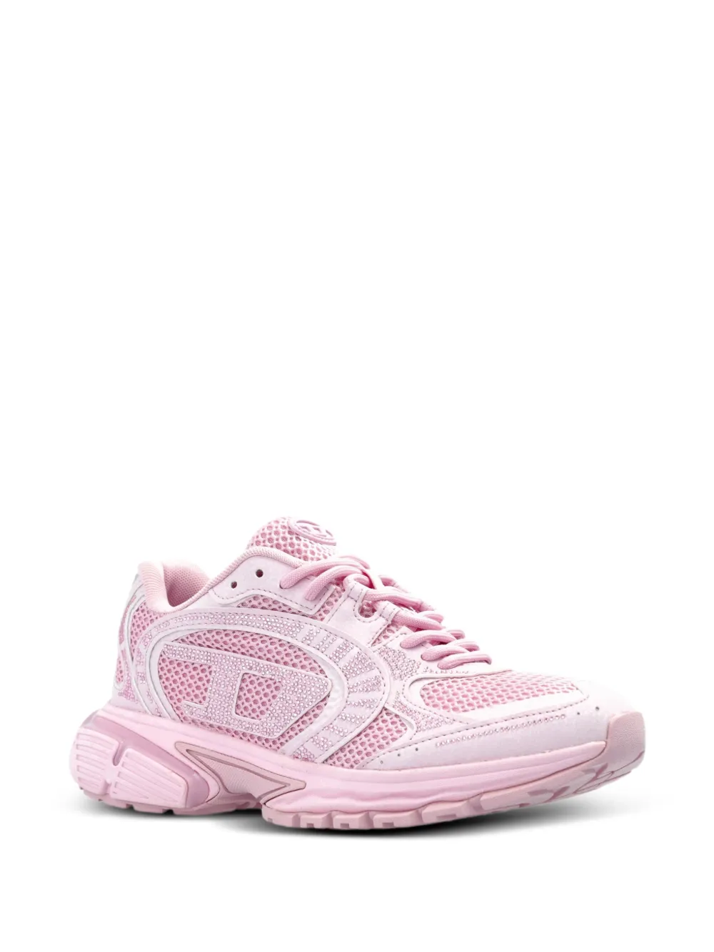Diesel S-PRO-V-DENSE LOW mesh-panelled sneakers Roze