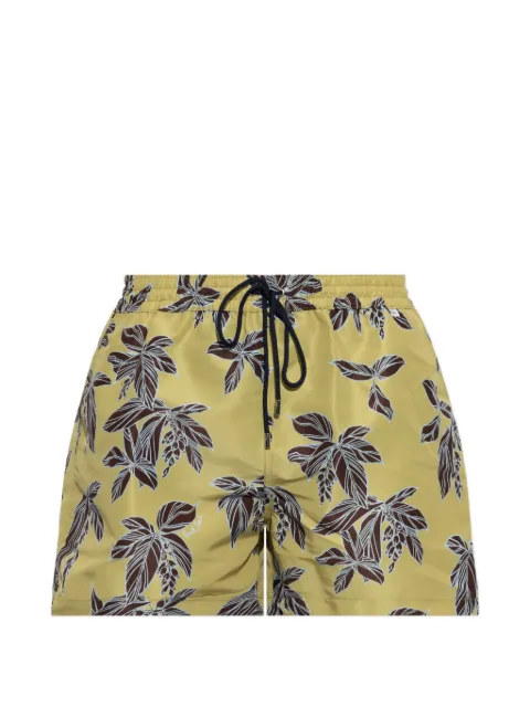 Paul Smith floral-print drawstring swim shorts