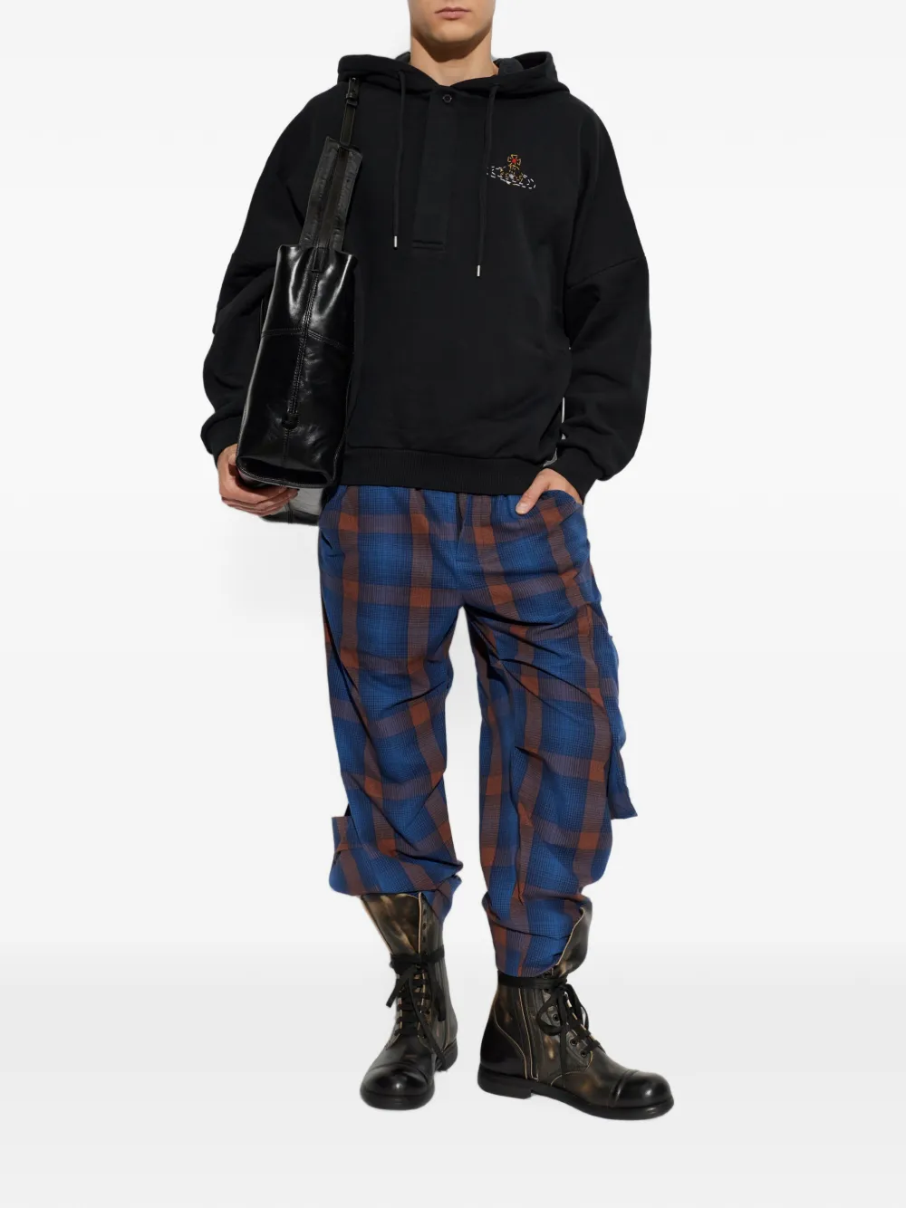Vivienne Westwood Batwing hoodie Zwart