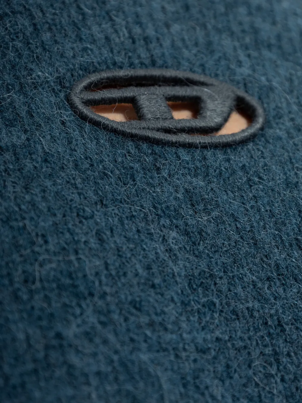 Diesel jumper in wool and alpaca blend Blauw