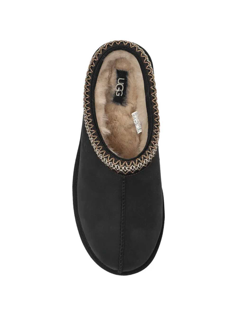 UGG Tasman nubuck slippers Zwart