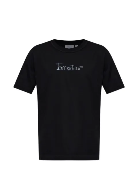 Off-White logo-print cotton T-shirt