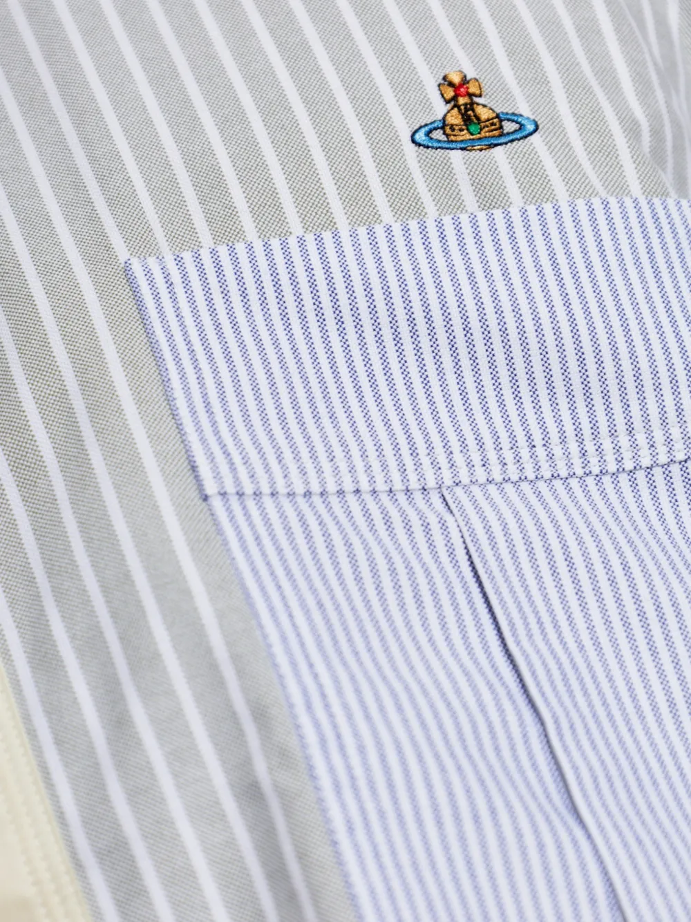 Vivienne Westwood Gestreepte overhemd Blauw