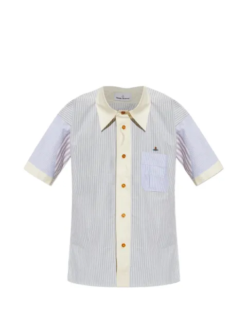 Vivienne Westwood camisa manga corta con rayas estampadas