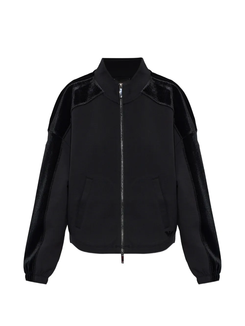 Emporio Armani zip-up jacket - Schwarz