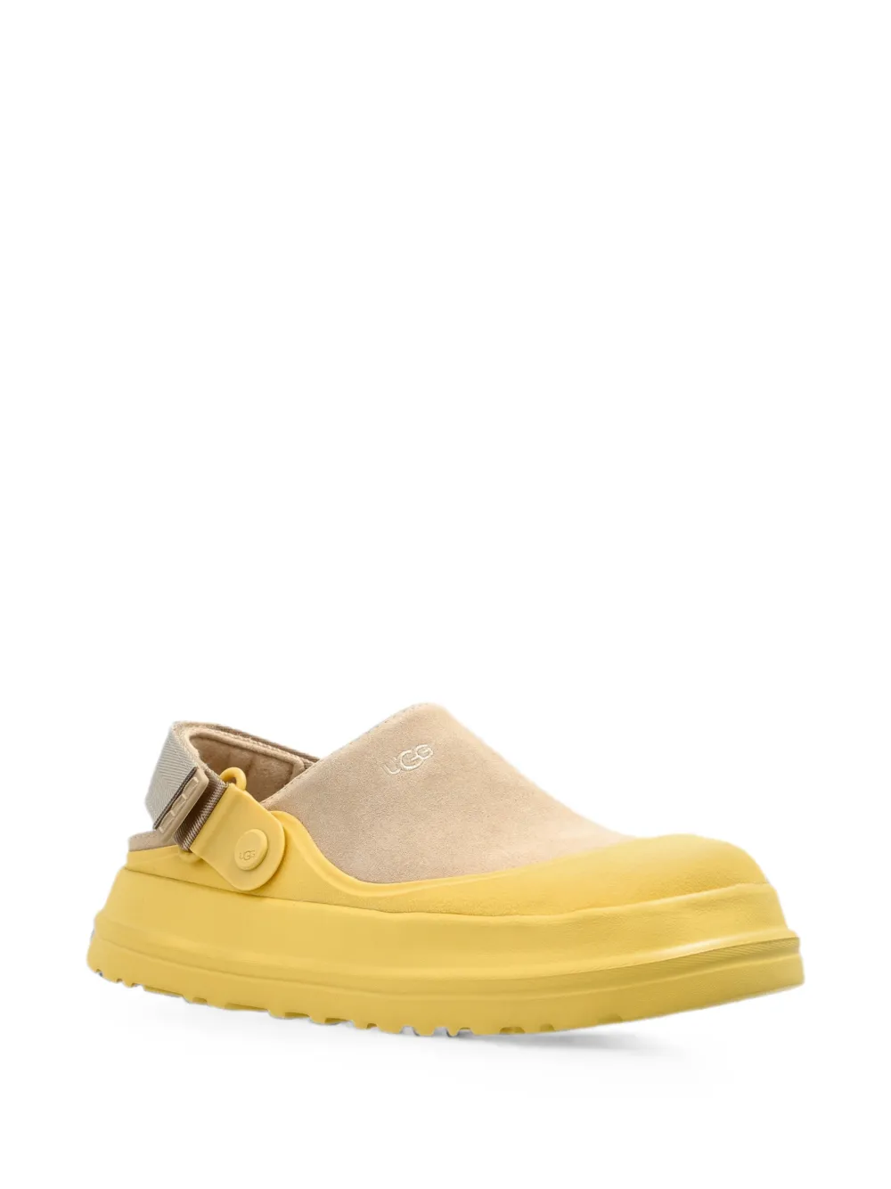 UGG GoldenGlow suede clogs Beige