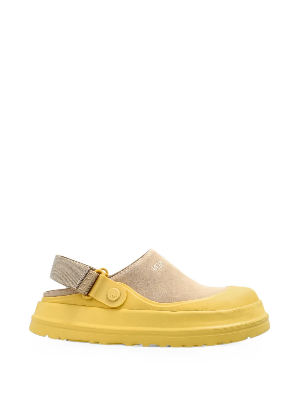 UGG GoldenGlow suede clogs Beige