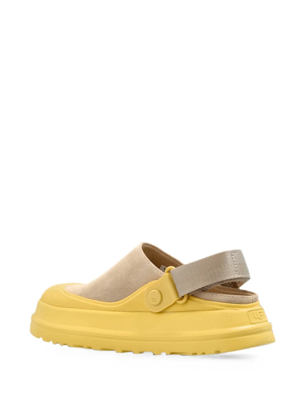 UGG GoldenGlow suede clogs Beige