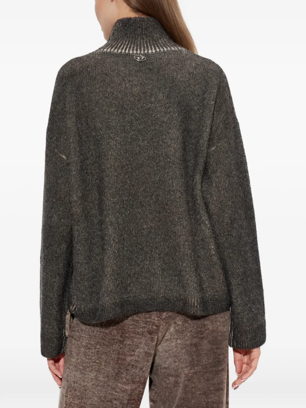 Diesel M-Ciura trui Grijs